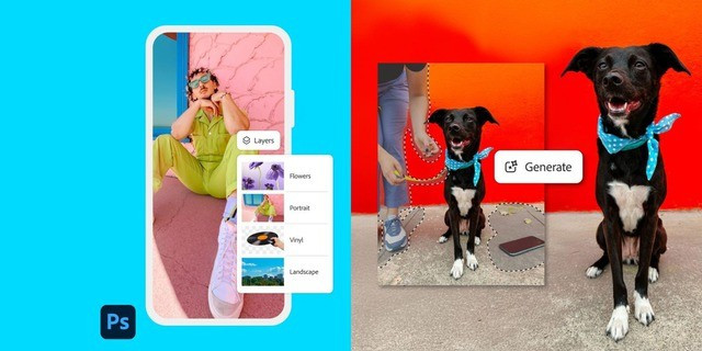 Ứng dụng Photoshop di động được tích hợp nhiều tính năng thông minh Ứng dụng Photoshop di động được tích hợp nhiều tính năng thông minh