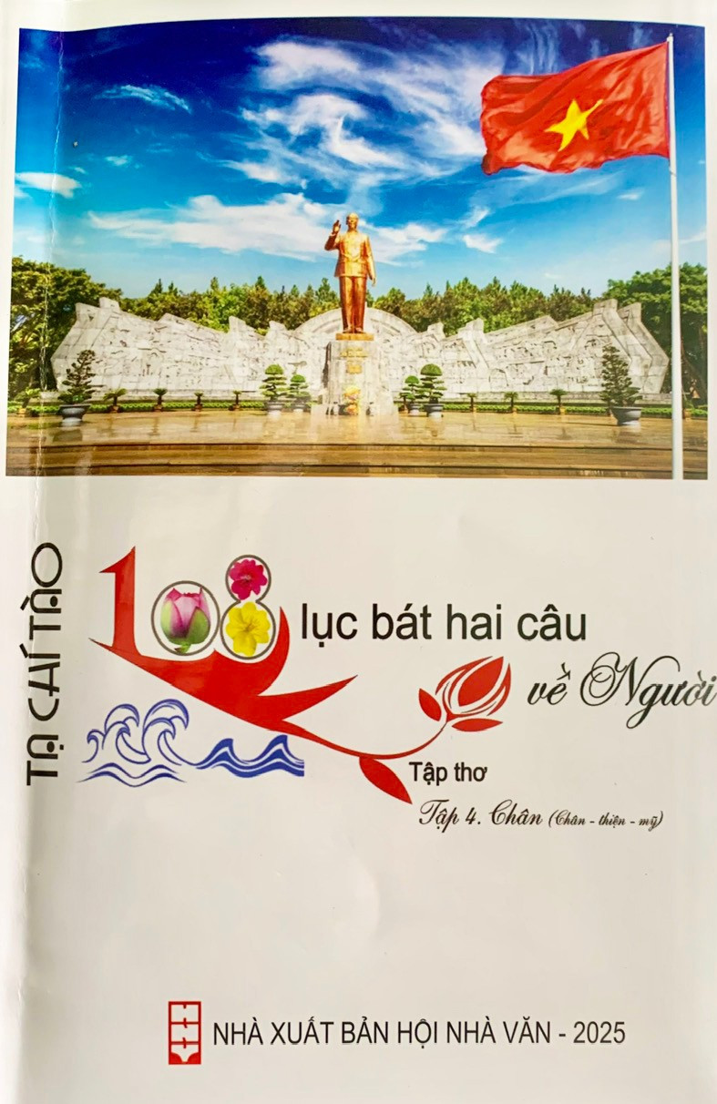 Bìa tập thơ mới phát hành của tác giả Tạ Chí Tào. Ảnh: B.Q.V 1-7029.jpg