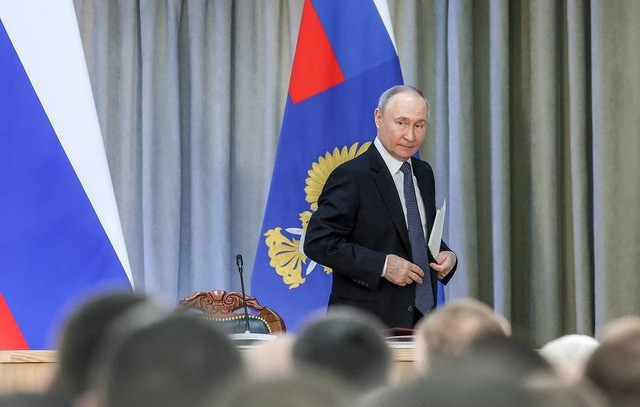 Tổng thống Nga Vladimir Putin. Ảnh: TASS Tổng thống Nga Vladimir Putin. Ảnh: TASS