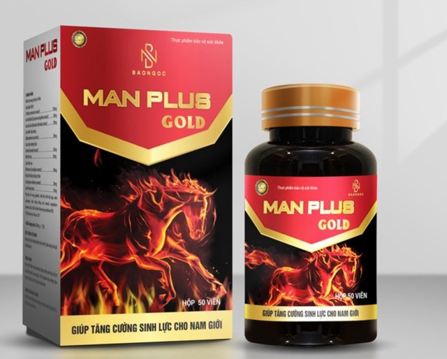 Thu hồi sản phẩm thực phẩm bảo vệ sức khỏe MAN PLUS GOLD. Ảnh: Internet Thu hồi sản phẩm thực phẩm bảo vệ sức khỏe MAN PLUS GOLD. Ảnh: Internet