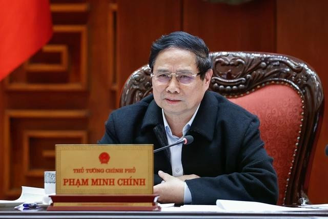 Thủ tướng Phạm Minh Chính chủ trì cuộc họp Thủ tướng Phạm Minh Chính chủ trì cuộc họp