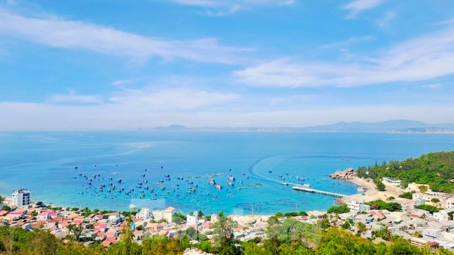 Xã đảo Nhơn Châu. Ảnh: Trương Định Xã đảo Nhơn Châu. Ảnh: Trương Định