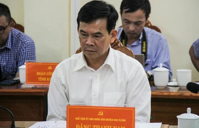 Ông Đặng Thanh Nam, cựu Chủ tịch UBND H.Kon Plông, bị khởi tố để điều tra hành vi vi phạm quy định về quản lý, sử dụng tài sản nhà nước gây thất thoát, lãng phí Ông Đặng Thanh Nam, cựu Chủ tịch UBND H.Kon Plông, bị khởi tố để điều tra hành vi vi phạm quy định về quản lý, sử dụng tài sản nhà nước gây thất thoát, lãng phí