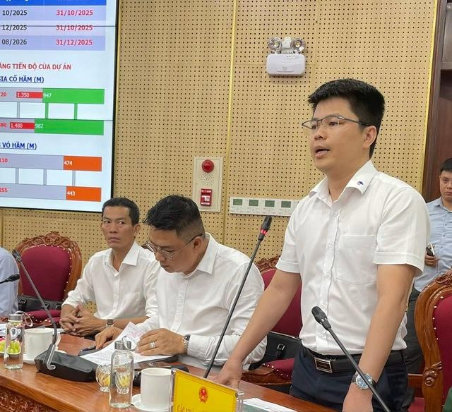 Đại diện nhà thầu thi công cao tốc đoạn qua Quảng Ngãi kiến nghị về các vướng mắc trong quá trình thi công Đại diện nhà thầu thi công cao tốc đoạn qua Quảng Ngãi kiến nghị về các vướng mắc trong quá trình thi công