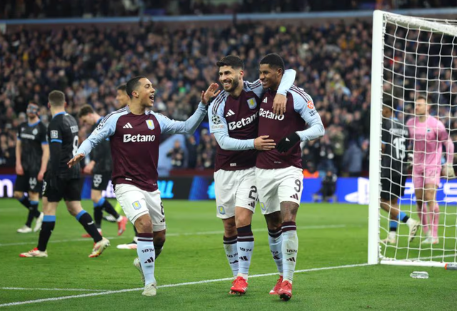 Marcus Rashford (9) tỏa sáng trong chiến thắng của Aston Villa Marcus Rashford (9) tỏa sáng trong chiến thắng của Aston Villa