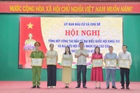 Chư Sê, Đăk Pơ, Kông Chro tổng kết công tác bầu cử