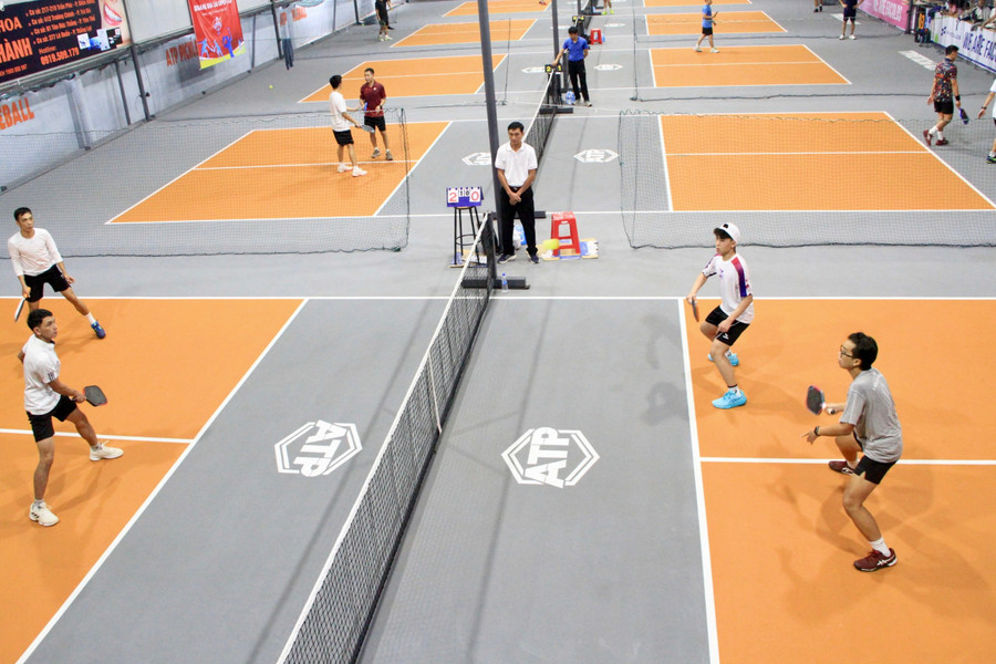 Giải là cơ hội để các vận động viên nâng cao trình độ cũng như khả năng thi đấu Pickleball. Ảnh: H.H img-7468.jpg