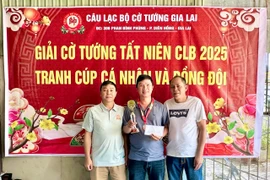 Kỳ thủ Nguyễn Ngọc Cường vô địch Giải Cờ tướng Tất niên câu lạc bộ 2025