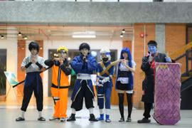 Các bạn trẻ hóa thân thành các nhân vật yêu thích tại Lễ hội Cosplay “Bách Quỷ Dạ Hành”. 