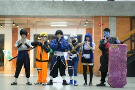 Các bạn trẻ hóa thân thành các nhân vật yêu thích tại Lễ hội Cosplay “Bách Quỷ Dạ Hành”.