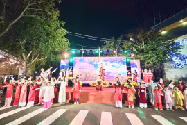 Phường Pleiku tổng duyệt chương trình lễ khai trương “Phố đêm Chợ Nhỏ”.