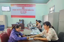 Các xã vùng sâu bảo đảm công tác giải quyết thủ tục hành chính cho người dân