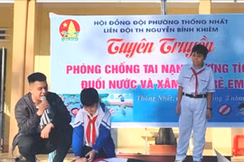 Hơn 1.000 học sinh tham gia tuyên truyền phòng, chống tai nạn thương tích và đuối nước