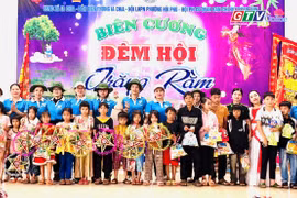 Trung thu ấm áp cho trẻ em vùng biên