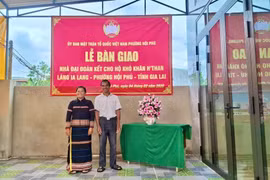 Những ngôi nhà Đại đoàn kết kiên cố được hoàn thành và đưa vào sử dụng vào dịp Tết Bính Ngọ 2026, giúp các hộ gia đình khó khăn ổn định cuộc sống và đón xuân ấm áp.