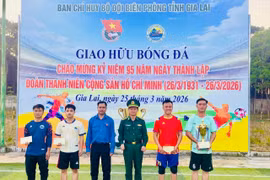 Đoàn phường Hội Phú vô địch Giải giao hữu bóng đá chào mừng Ngày thành lập Đoàn