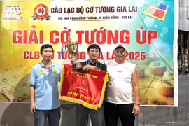 Gần 100 kỳ thủ tham gia Giải Cờ tướng úp Gia Lai mở rộng 2025