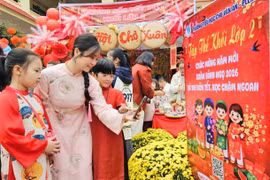 Nhiều trường học ở phía Tây Gia Lai tổ chức hoạt động trải nghiệm “Hội xuân” đón Tết Bính Ngọ 2026