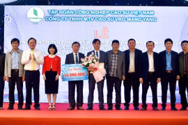 Công ty Cao su Mang Yang năm thứ 6 liên tiếp về đích sản lượng trước kế hoạch.