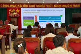 Quang cảnh hội nghị. Ảnh: Đức Thành