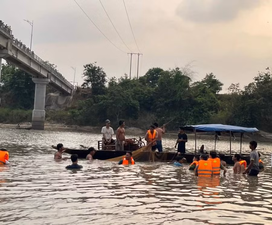 Khu vực cháu H'Điếp bị đuối nước. Ảnh: Người dân địa phương