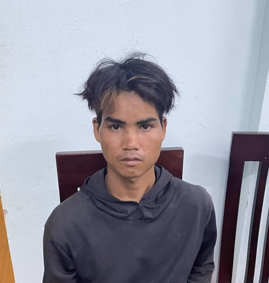 Đối tượng Đinh Xanh. Ảnh: Công an cung cấp Đối tượng Đinh Xanh. Ảnh: Công an cung cấp