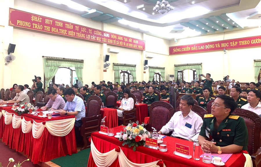 Quang cảnh Đại hội thi đua quyết thắng giai đoạn 2019-2024 của Công ty 74. Ảnh: R.H Quang cảnh Đại hội thi đua quyết thắng giai đoạn 2019-2024 của Công ty 74. Ảnh: R.H