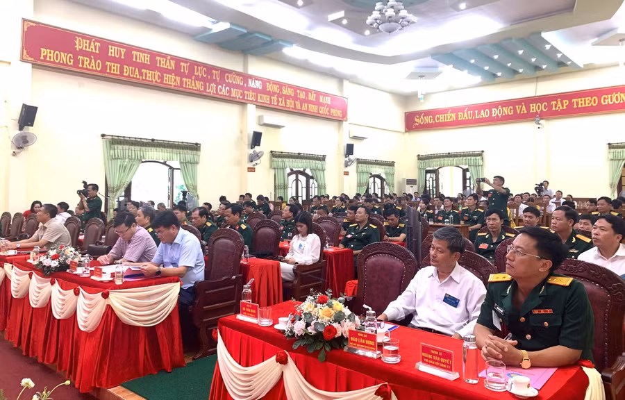 Quang cảnh Đại hội thi đua quyết thắng giai đoạn 2019-2024 của Công ty 74. Ảnh: R.H