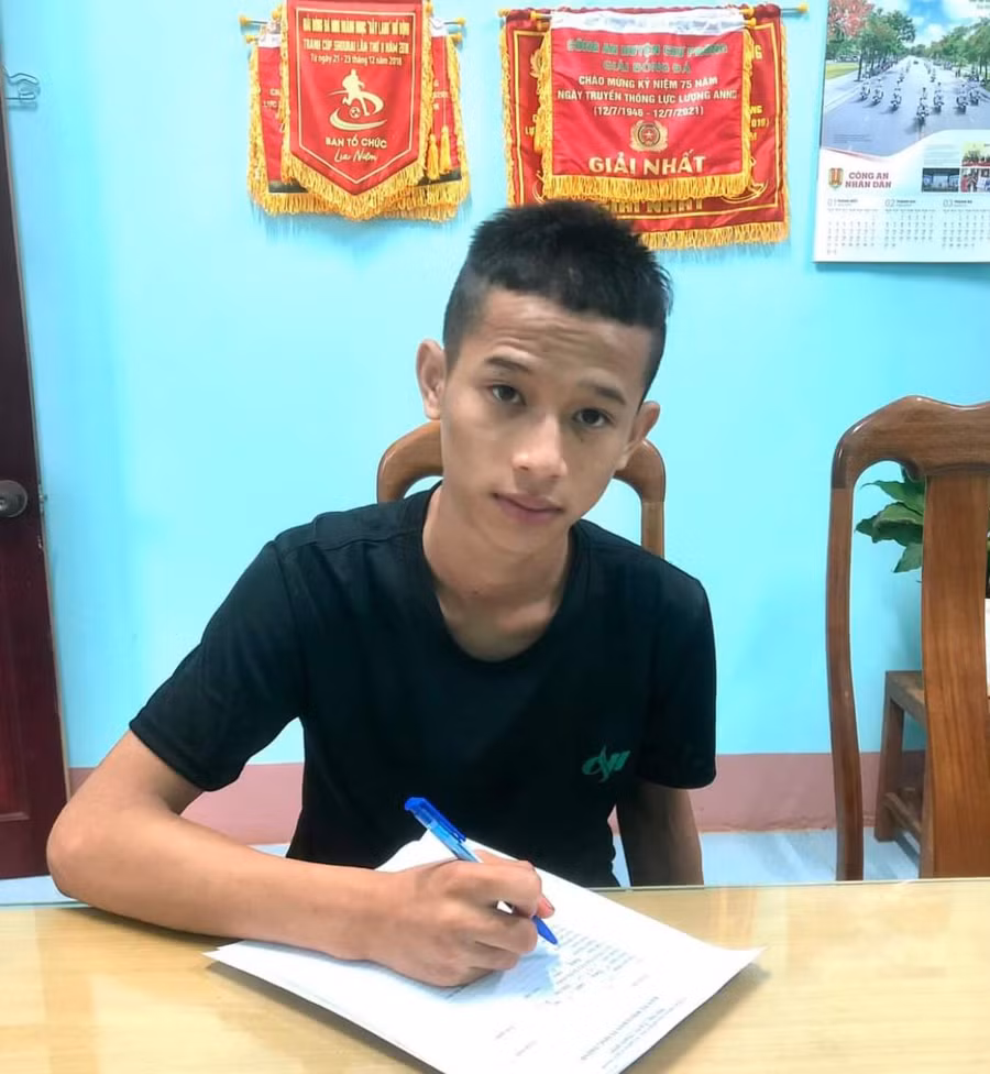 Đối tượng Lê Văn Thìn. Ảnh: Công an huyện Chư Prông