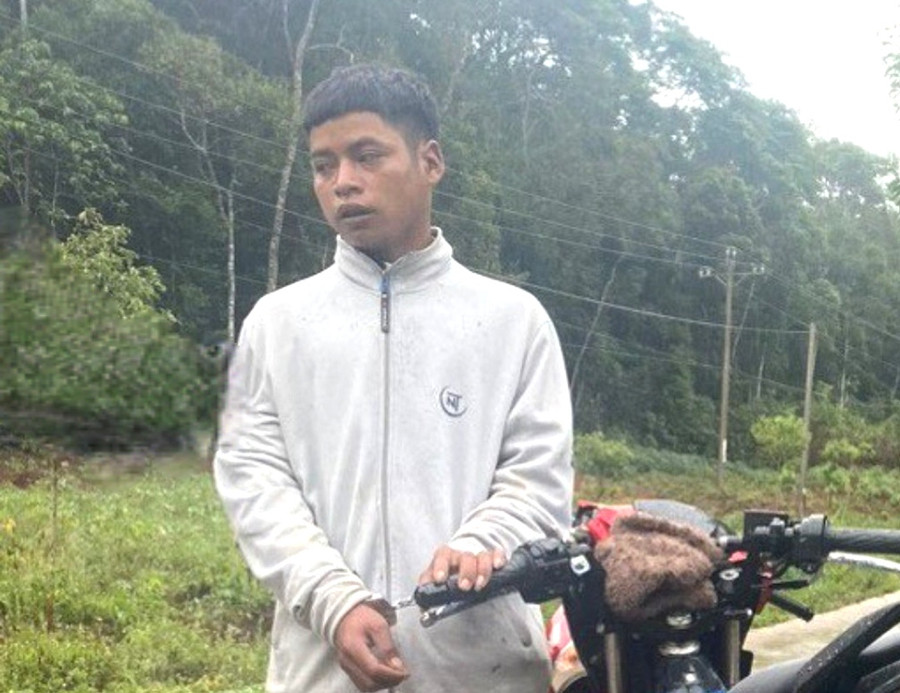 Cơ quan Cảnh sát Điều tra Công an huyện Kbang đã bắt tạm giam đối tượng Đinh Văn Trúc để điều tra về hành vi trộm cắp tài sản. Ảnh: Công an huyện Kbang.