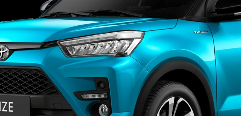 Toyota Raize được trang bị cụm đèn pha LED hiện đại, tự động. Ảnh: S.T