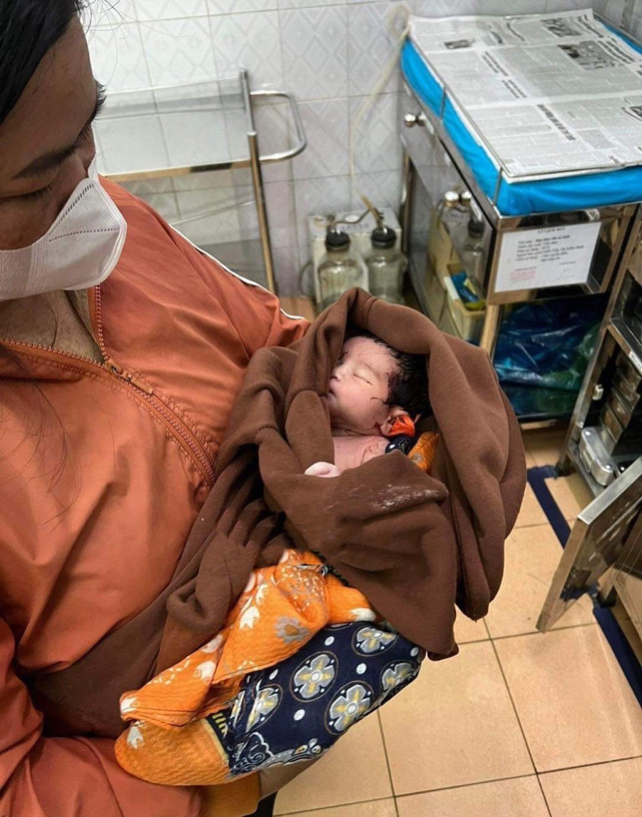 Qua thăm khám, kiểm tra, sức khoẻ cháu ổn định. Ảnh: người dân cung cấp Qua thăm khám, kiểm tra, sức khoẻ cháu ổn định. Ảnh: người dân cung cấp