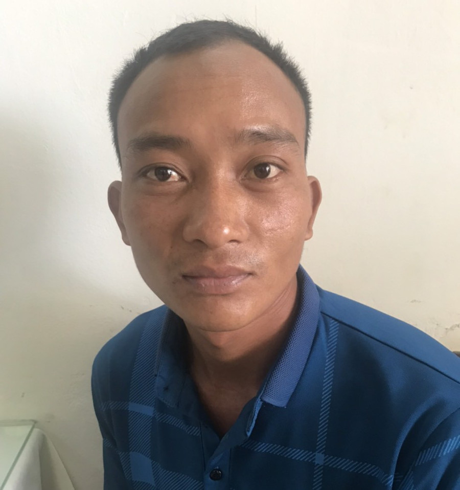 Đối tượng Ven Văn Huấn. Ảnh: Công an huyện Đak Đoa