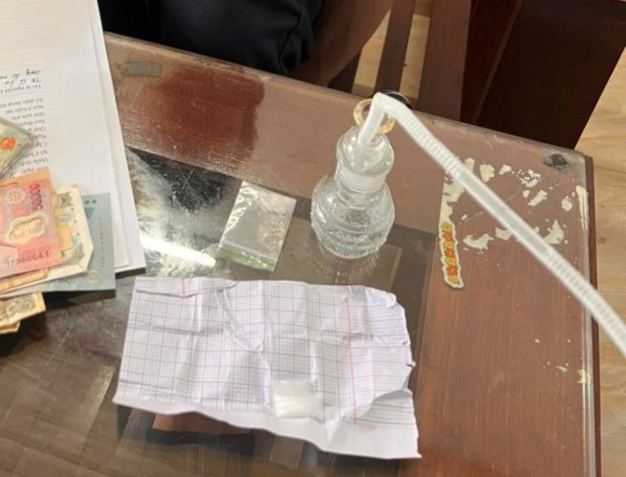 Tang vật thu giữ tại hiện trường. Ảnh: Cơ quan Công an Tang vật thu giữ tại hiện trường. Ảnh: Cơ quan Công an