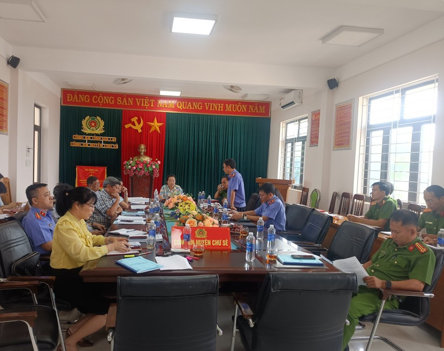 Quang cảnh buổi giám sát. Ảnh: R.H Quang cảnh buổi giám sát. Ảnh: R.H