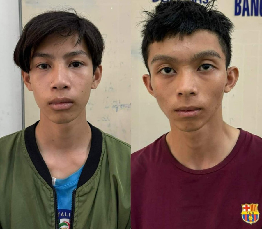 Cơ quan Cảnh sát Điều tra Công an TP. Pleiku đã ra quyết định tạm giữ hình sự đối tượng Nguyễn Tấn Phát (bìa phải) và Trần Minh Tú. Ảnh: Công an TP. Pleiku. Cơ quan Cảnh sát Điều tra Công an TP. Pleiku đã ra quyết định tạm giữ hình sự đối tượng Nguyễn Tấn Phát (bìa phải) và Trần Minh Tú. Ảnh: Công an TP. Pleiku.