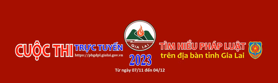 28 cá nhân đạt giải thưởng cuộc thi trực tuyến tìm hiểu pháp luật trên địa bàn tỉnh Gia Lai năm 2023