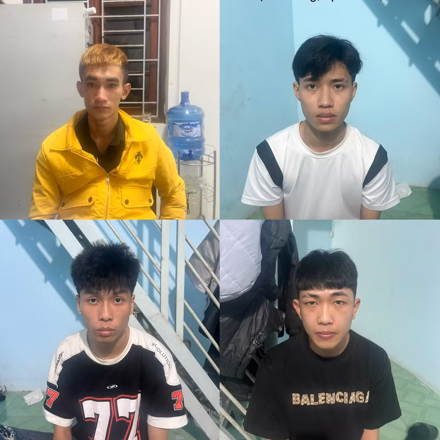 Cơ quan Cảnh sát Điều tra Công an TP. Pleiku đã ra quyết định tạm giữ hình sự 4 đối tượng. Ảnh: Công an TP. Pleiku