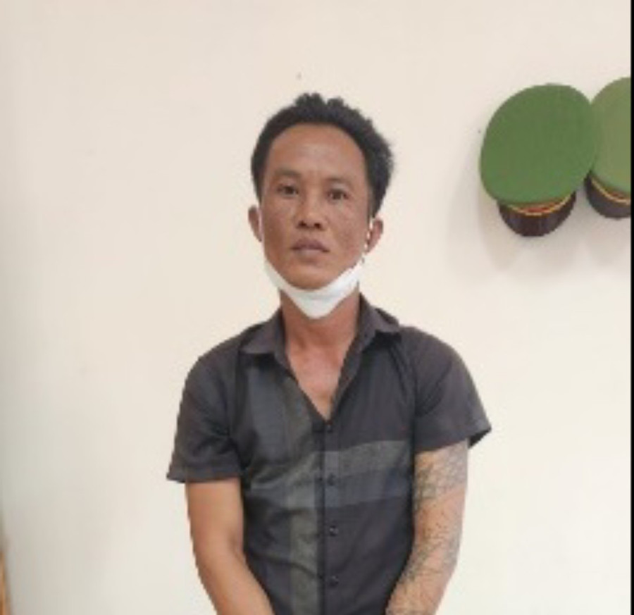 Đối tượng Nguyễn Văn Kiên. Ảnh: Công an huyện Kbang Đối tượng Nguyễn Văn Kiên. Ảnh: Công an huyện Kbang