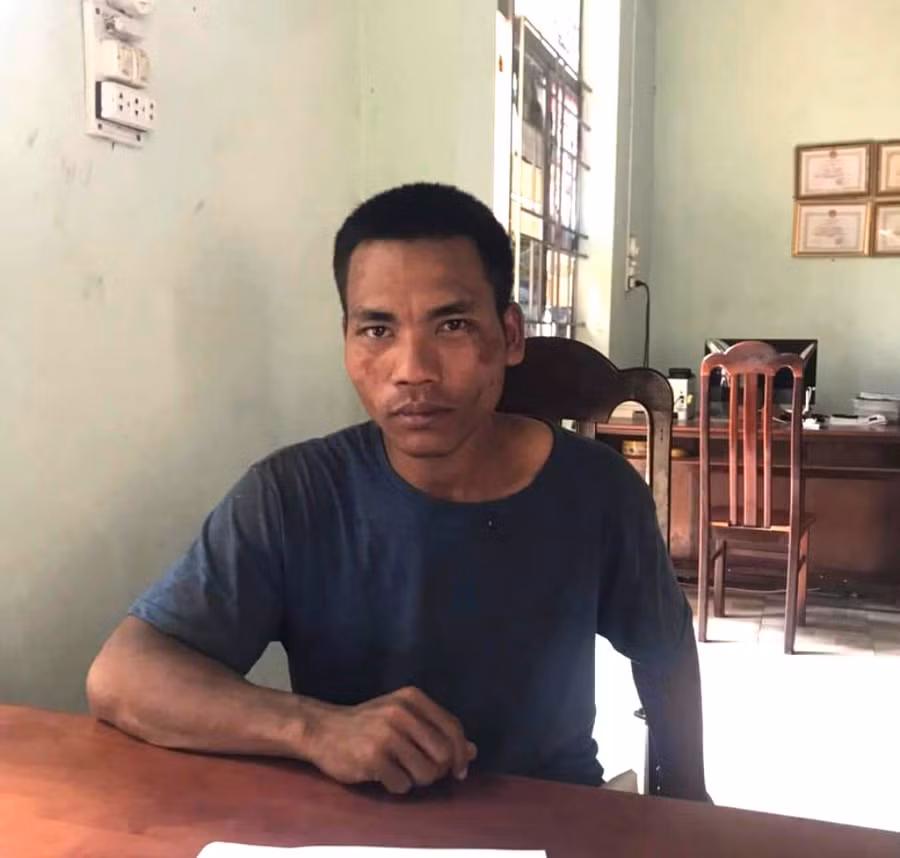 Đối tượng Adrơng Y Săm.Ảnh: Công an huyện Chư Sê