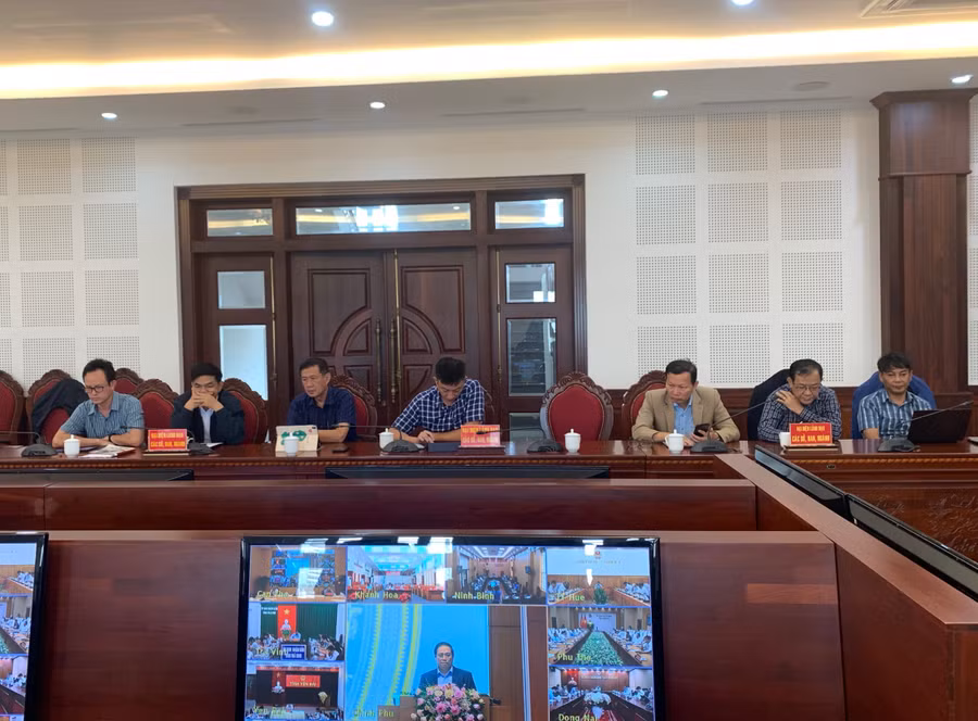 Các đại biểu tham dự Hội nghị quán triệt, triển khai một số luật, nghị quyết của Quốc hội khoá XV tại điểm cầu tỉnh Gia Lai.Ảnh: R.H