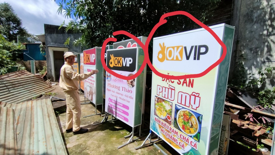 Phường Ia Kring đã rà soát, tháo gỡ các bảng hiệu quảng cáo không phép.Ảnh: L.K Phường Ia Kring đã rà soát, tháo gỡ các bảng hiệu quảng cáo không phép.Ảnh: L.K