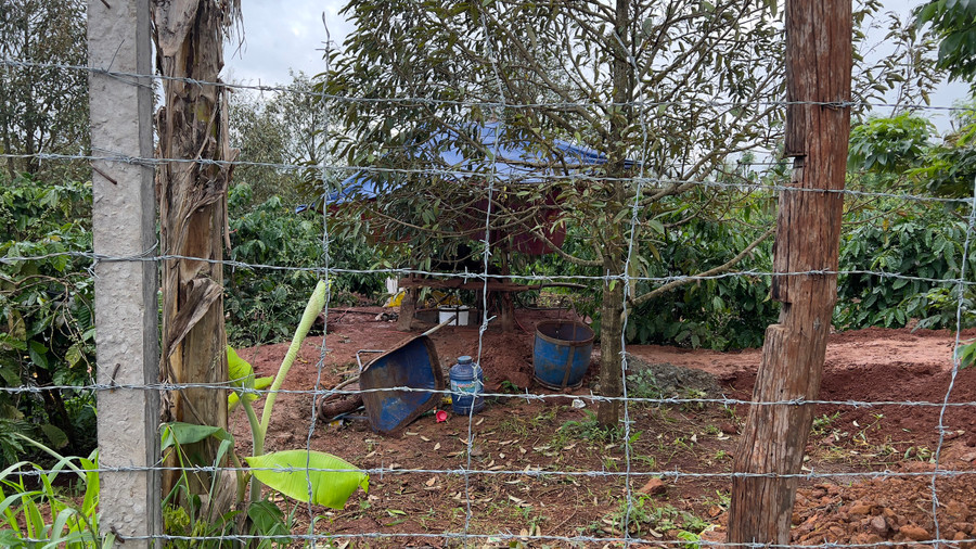 Hiện trường xảy ra vụ việc bị điện giật khiến 2 người tử vong.Ảnh: CTV