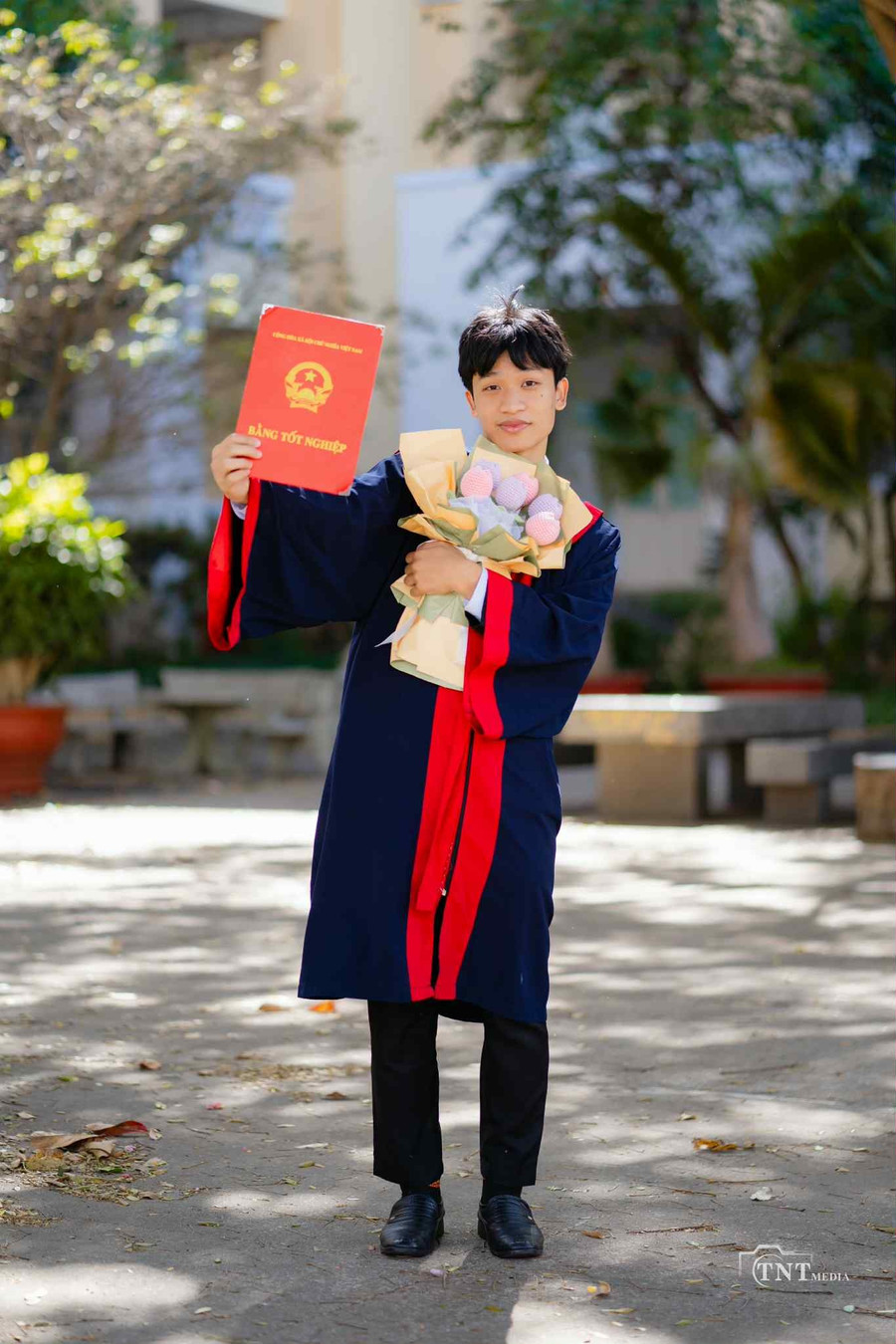 Em Phạm Công Duy (học sinh lớp 12C2B, Trường THPT chuyên Hùng Vương, phường Pleiku). Ảnh: NVCC 7fb7d6ab-4445-435b-9a5c-9ba72e816ce1.jpg