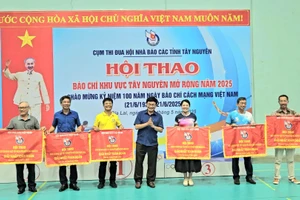 Hội thao báo chí khu vực Tây Nguyên mở rộng năm 2025 thành công tốt đẹp