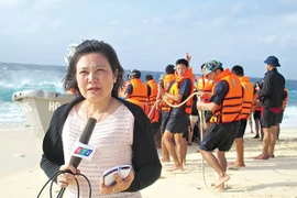 Tác nghiệp ở Trường Sa