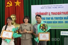 Trao giải Cuộc thi thơ, truyện ngắn tỉnh Bình Định năm 2024 - 2025
