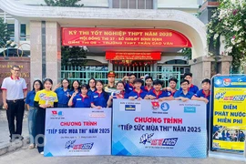 Nhiều tổ chức, cá nhân đồng hành tiếp sức mùa thi tốt nghiệp THPT năm 2025