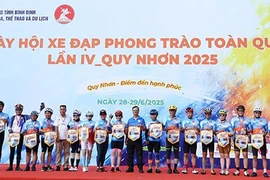 Hơn 1.000 VĐV tham gia Ngày hội xe đạp phong trào toàn quốc lần thứ IV