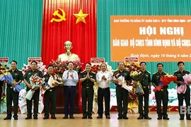 Công bố quyết định sáp nhập và tổ chức lại Bộ CHQS tỉnh Gia Lai (mới)